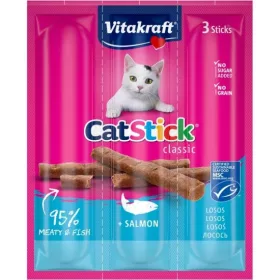 Vitakraft Cat Stick Jutalomfalat Mini Lazac 3X6g
