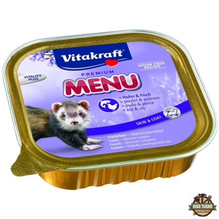 Vitakraft Premium Menu Alutál Vadászgörénynek 100g