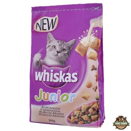 Whiskas Junior macskaeledel csirkével 300g