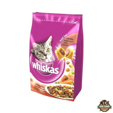 Whiskas Száraz Marha -Májas Falat 300g
