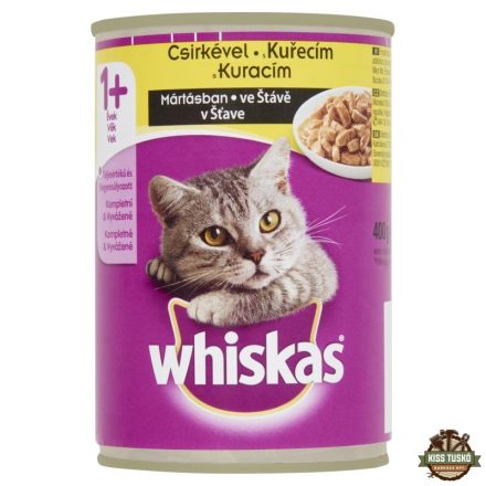 Whiskas Konzerv Csirkehússal 400g