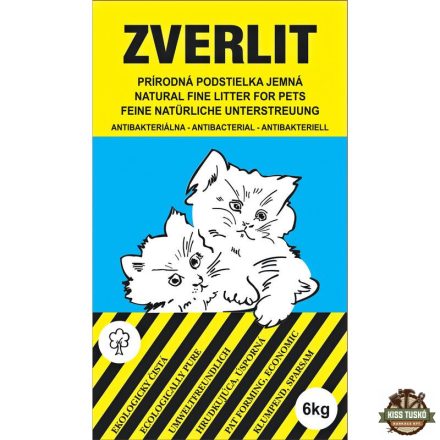 Zverlit macskaalom bentonit 1-2 mm kék 6kg