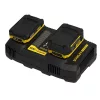 Stanley FatMax V20 Két portos töltő + USB port