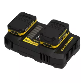 Stanley FatMax V20 Két portos töltő + USB port