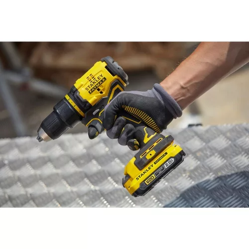 Stanley FatMax V20 Akkus Fúró-csavarozó 2x2.0Ah akkumulátor + koffer