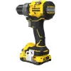 Stanley V20 Kefe-nélküli Fúró-csavarozó + 2x2.0Ah akku