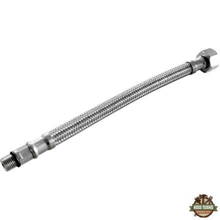 bekötőcső 81019 és 83019 kombinált zuhanyfejes csaptelephez 3/8", 10mm, 150mm
