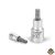bitdugófej, imbusz, 1/4", 61CrV5/S2, mattkróm; 4mm (HX4)