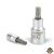 bitdugófej, imbusz, 1/2", 61CrV5/S2, mattkróm; 8mm (HX8), 55mm FORTUM