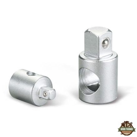 adapter hosszabbító szárhoz, 61CrV5; külső befogás: 1/4", 3/8" belső lyukkal FORTUM