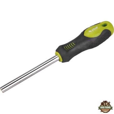 csavarhúzó markolat, mágneses csavarbehajtóval; CV., 1/4"×100mm