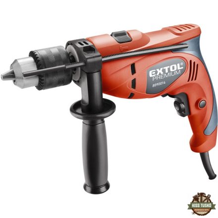 ütvefúrógép 550W, 0-3000 ford/perc, kulcsos tokmány, 1,5-13mm, papírdobozban