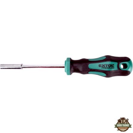 csavarhúzó markolat, mágneses csavarbehajtóval; CV., 1/4"×100mm
