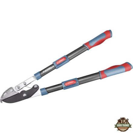 ágvágó olló; rávágó, tapadásmentes él, max.45mm vágás, teleszkópos ellipszis ALUnyél, gumírozott fogantyú, 670-940 mm