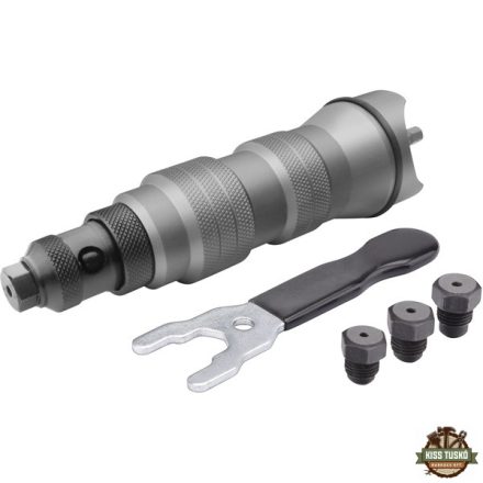 adapter klt. fúrógéphez, popszegecsekhez, 2,4-3,2-4,0-4,8 mm-es szegecsekhez; 1/4" hatszög befogás, FORTUM