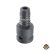 adapter, impakt 1/4" BIT-ek gépi befogásához, 1/2" gépi befogás, gyorskioldóval, CrMoV, hossz: 49 mm