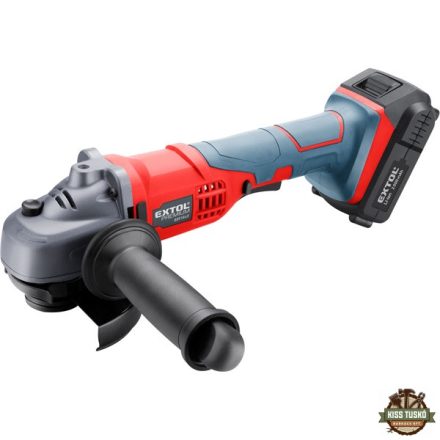 akkus sarokcsiszológép, Share20V, 20V, Li-ion, 1db akku, 1db töltő, 2000 mAh, 115mm