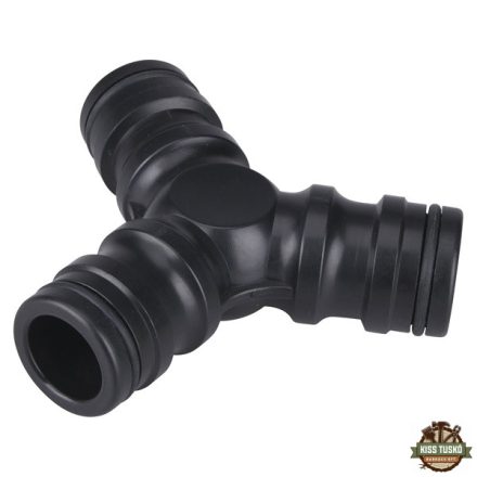 kuplung csatlakozó (toldó); 1", háromutas: 3×1", ABS műanyag