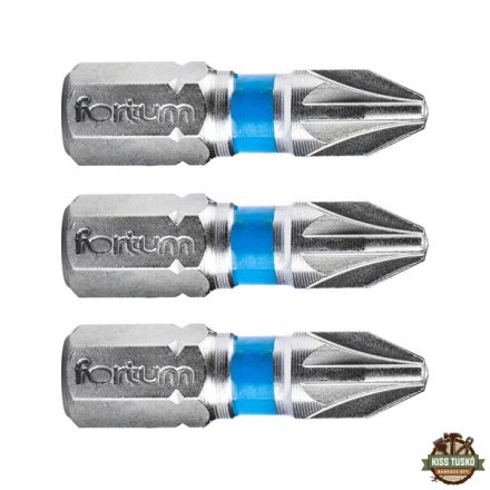 behajtóhegy PZ, 3 db, S2 acél; PZ 3×25mm, bliszteren