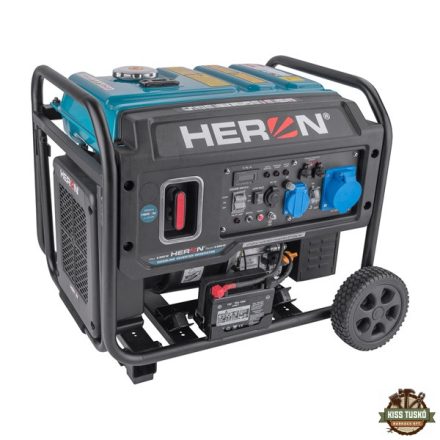 benzinmotoros áramfejlesztő, 6 kVA, 230V, 1 fázisú, inverteres