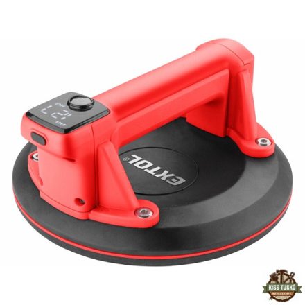 akkus vákuumos emelő (üvegemelő/lapemelő), automatikus vákuumtartással, USB töltés, 3,7V, 2000 mAh Li-ion akku