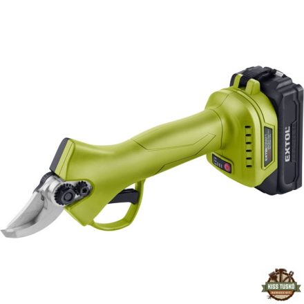 akkus metszőolló, Power Share, 20V, kefementes motor, 1db 2000 mAh Li-ion akku + 1 db töltő