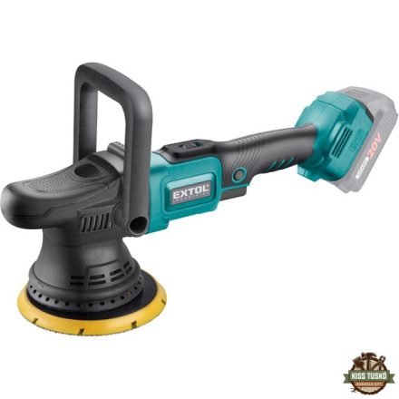 akkus excenteres polírozógép, Share20V, 20V, Li-ion, szénkefe nélküli motor, 150 mm, AKKU és TÖLTŐ NÉLKÜL