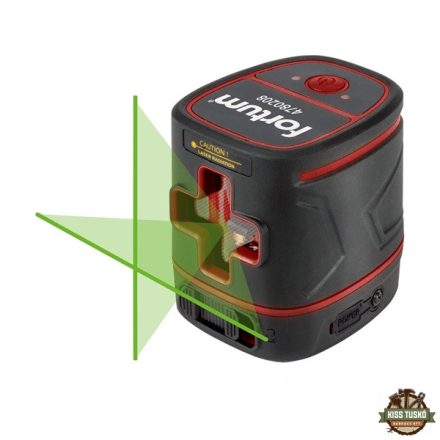 automatikus lézeres vízszintező, ZÖLD, 1H1V, Li-ion akku 3,7V 1400mAh, pontosság: 0,3mm/1m, 1/4" menet