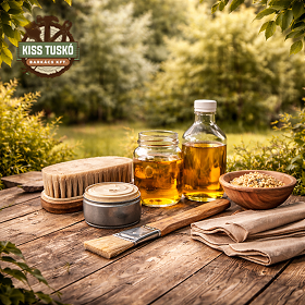Természetes faápolási termékek a Kis Tuskó Barkács webáruházban