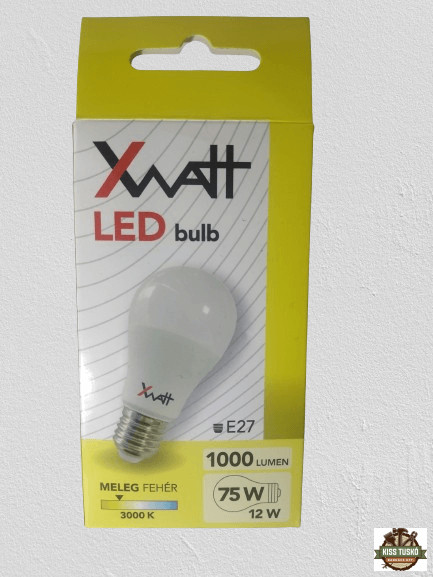 XWATT LED izzó - 12W - 3000K