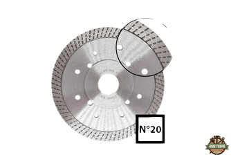 Abraboro gyémánttárcsa No.20 - 125 mm