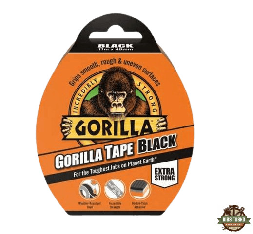 Gorilla Tape Black - Extra Erős Ragasztószalag - 11 méter